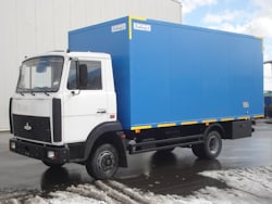 Изотермический фургон ЛЮБАВА АФИК 4370