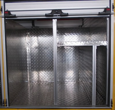 Фургон мастерская для аварийных газовых служб АФМ – А22R32 "Любава" (вид заднего левого отсека)