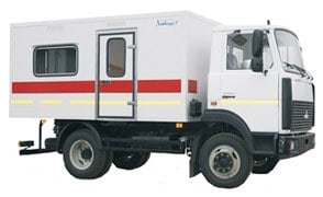 Автомобиль-фургон c кузовом мастерской АФМ 4570
