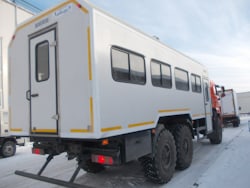 Вахтовый автомобиль-фургон АФВ-43118 "Любава" (вид сзади)