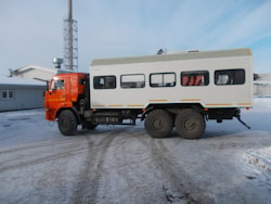Вахтовый автомобиль-фургон АФВ-43118 "Любава" (вид сбоку)