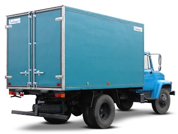 Промтоварный фургон АФПK 3309 ЛЮБАВА(вид сбоку)