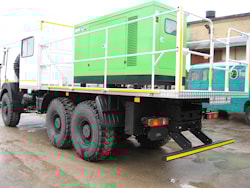 Автоэлектростанция (вид сзади)