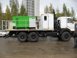 Автоэлектростанция (вид сбоку)