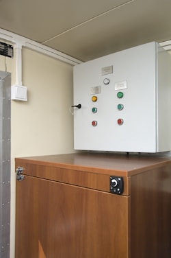 Автоэлектростанция (вид внутри кузова)