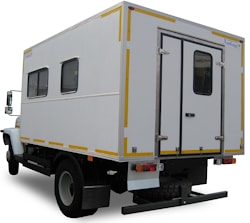 Фургон мастерская АФМ 3309 ЛЮБАВА (вид сзади)