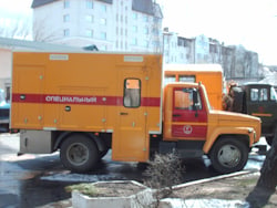 Фургон мастерская АФМ 3309 ЛЮБАВА (вариант 4, вид сбоку)