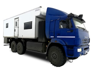 Мастерская Любава на шасси КАМАЗ 43118 на компримированном газе (Евро 5)  
