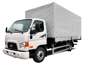 Автомобиль грузовой бортовой Hyundai HD78 с тентом  