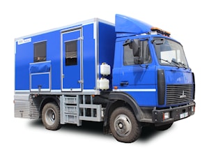 Автомобиль специальный с кузовом-мастерской для городских коммунальных служб