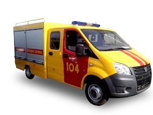Фургон мастерская для аварийных газовых служб  