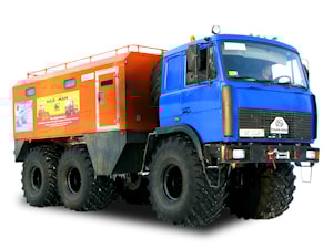 Фургоны вахтовые для арктических исследований ЛЮБАВА